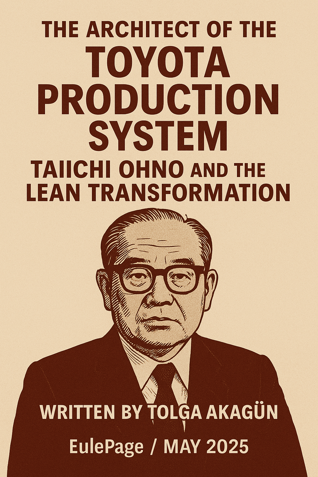 The Architect Of The Toyota Production System Taiichi Ohno And The The Architect Of The Toyota Production System Taiichi Ohno And The